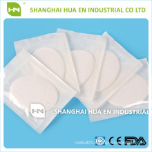 Almofadas de olhos esterilizados naturais de algodão adesivo adesivo